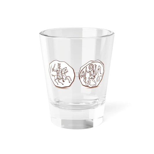 Seal of Alexander Nevsky 1236 (Belarus) (Coat of Arms) Shot Glass 1.5oz 1.5oz - Go Mug Yourself