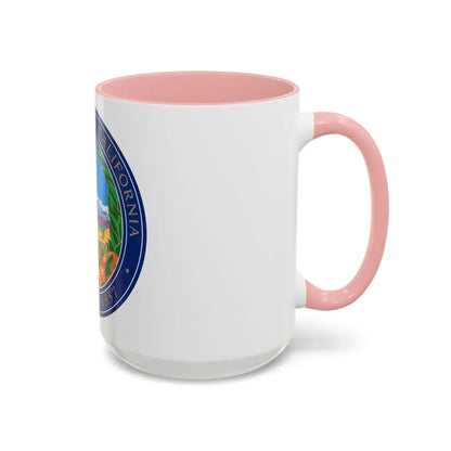 Seal of Anaheim California - Accent Coffee Mug - Go Mug Yourself