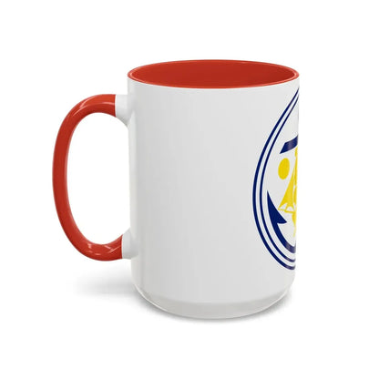 Seal of Anchorage Alaska - Accent Coffee Mug - Go Mug Yourself