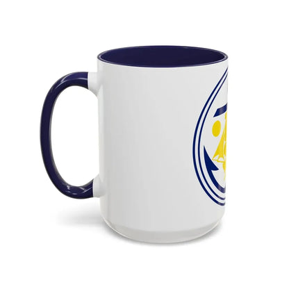 Seal of Anchorage Alaska - Accent Coffee Mug - Go Mug Yourself