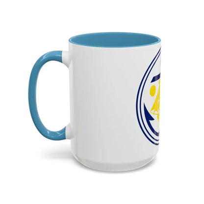 Seal of Anchorage Alaska - Accent Coffee Mug - Go Mug Yourself