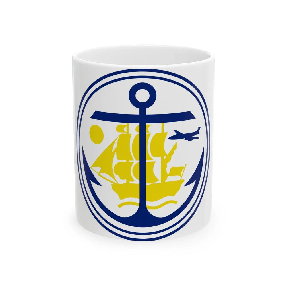 Seal of Anchorage Alaska - White Coffee Mug-11oz-Go Mug Yourself