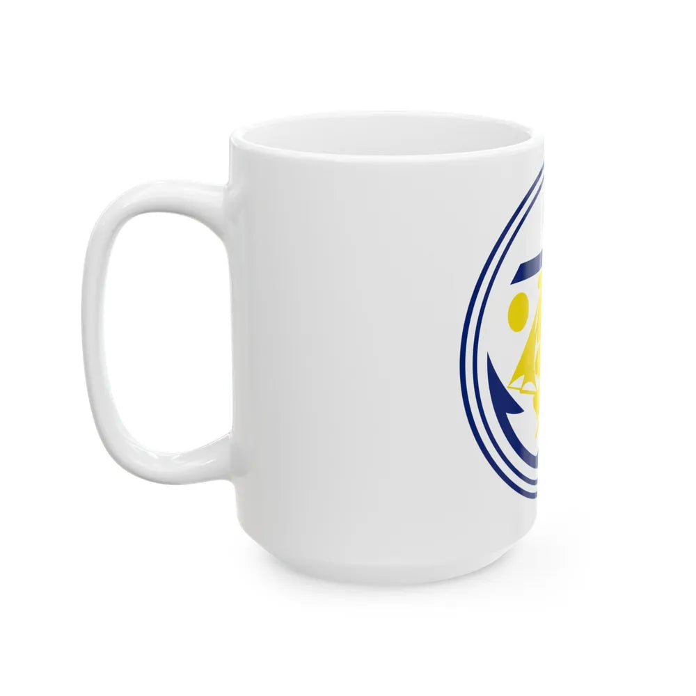 Seal of Anchorage Alaska - White Coffee Mug-Go Mug Yourself