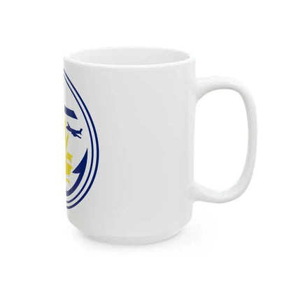 Seal of Anchorage Alaska - White Coffee Mug - Go Mug Yourself