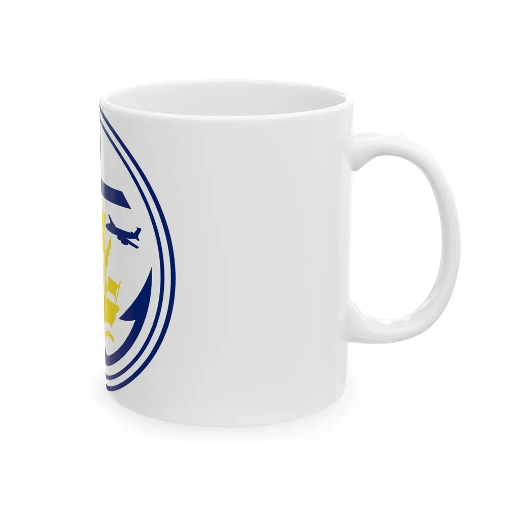 Seal of Anchorage Alaska - White Coffee Mug-Go Mug Yourself