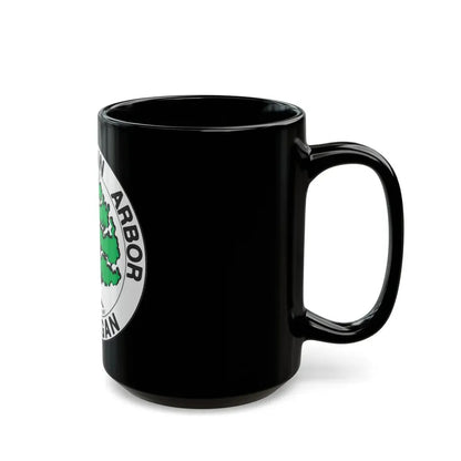 Seal of Ann Arbor Michigan - Black Coffee Mug - Go Mug Yourself
