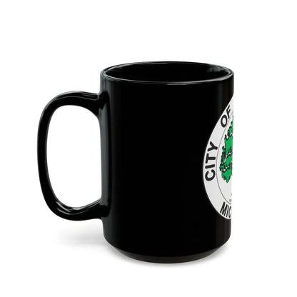 Seal of Ann Arbor Michigan - Black Coffee Mug - Go Mug Yourself