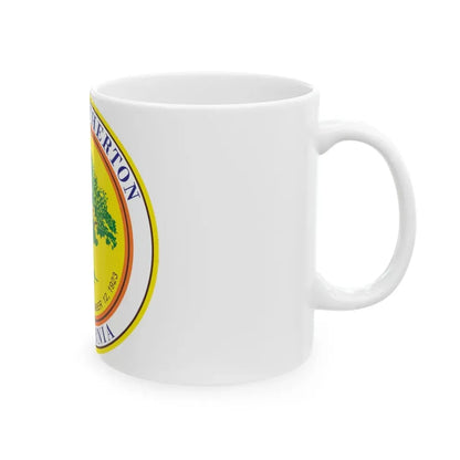 Seal of Atherton California - White Coffee Mug - Go Mug Yourself