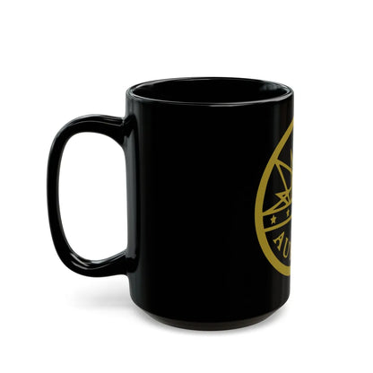 Seal of Aurora Colorado - Black Coffee Mug-Go Mug Yourself