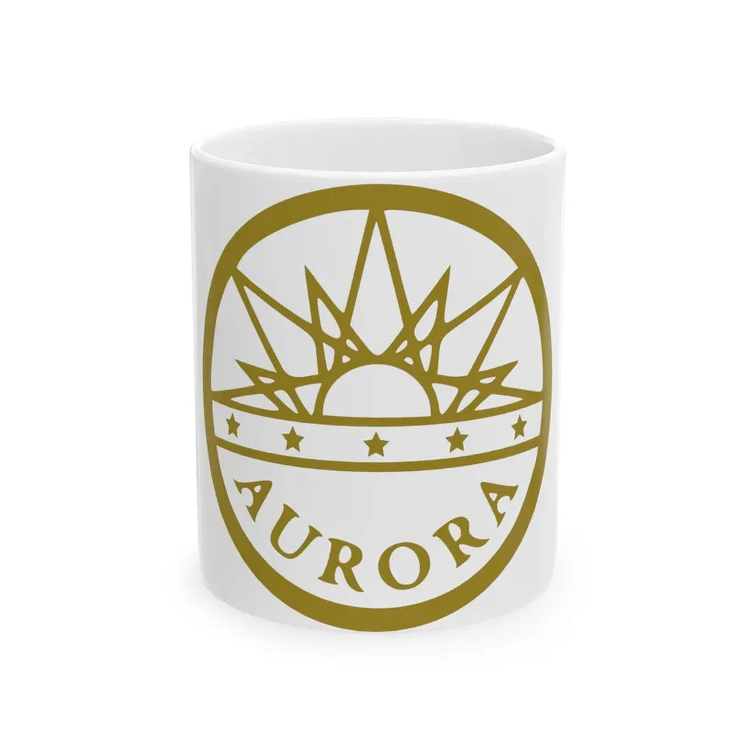 Seal of Aurora Colorado - White Coffee Mug 11oz - Go Mug Yourself