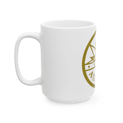 Seal of Aurora Colorado - White Coffee Mug-Go Mug Yourself