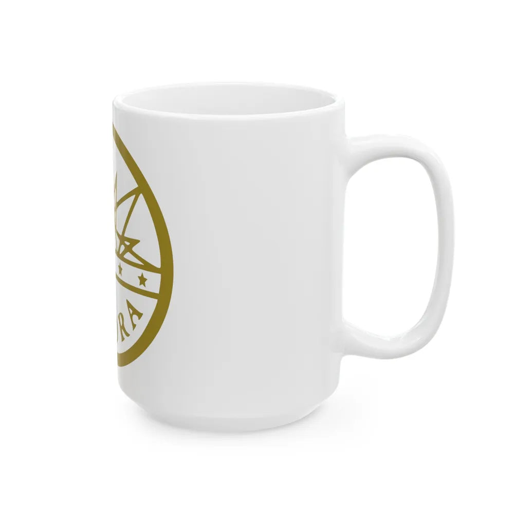 Seal of Aurora Colorado - White Coffee Mug-Go Mug Yourself