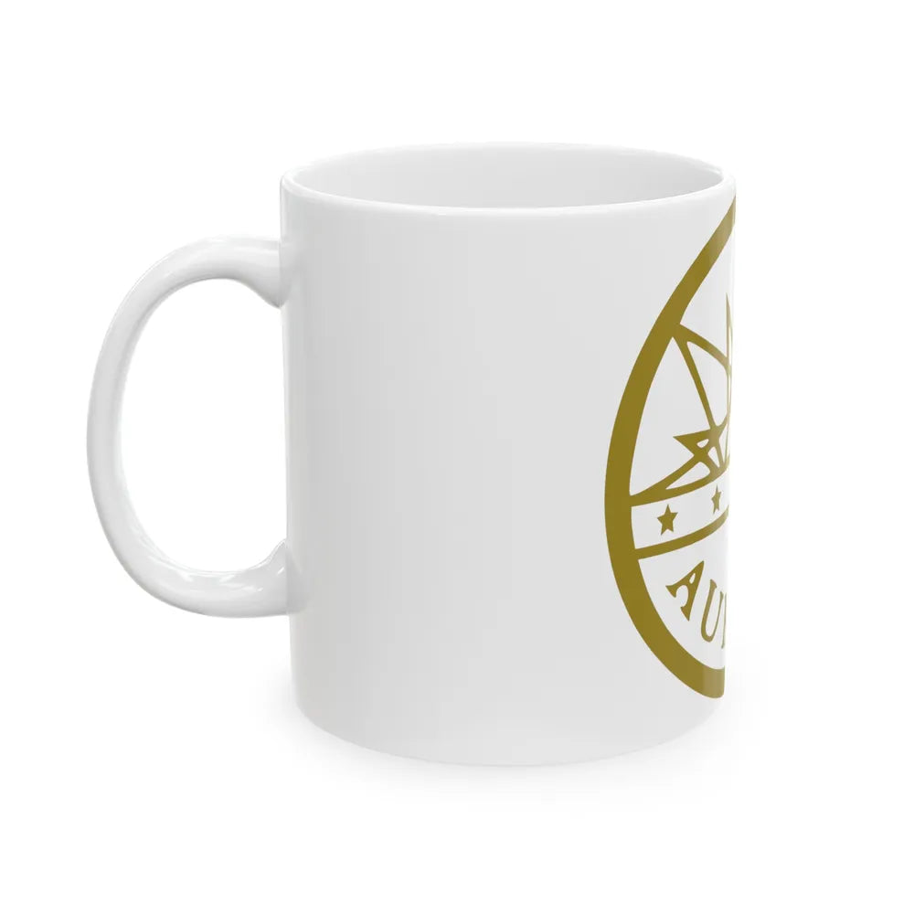 Seal of Aurora Colorado - White Coffee Mug-Go Mug Yourself