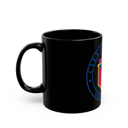 Seal of Austin TX - Black Coffee Mug-Go Mug Yourself