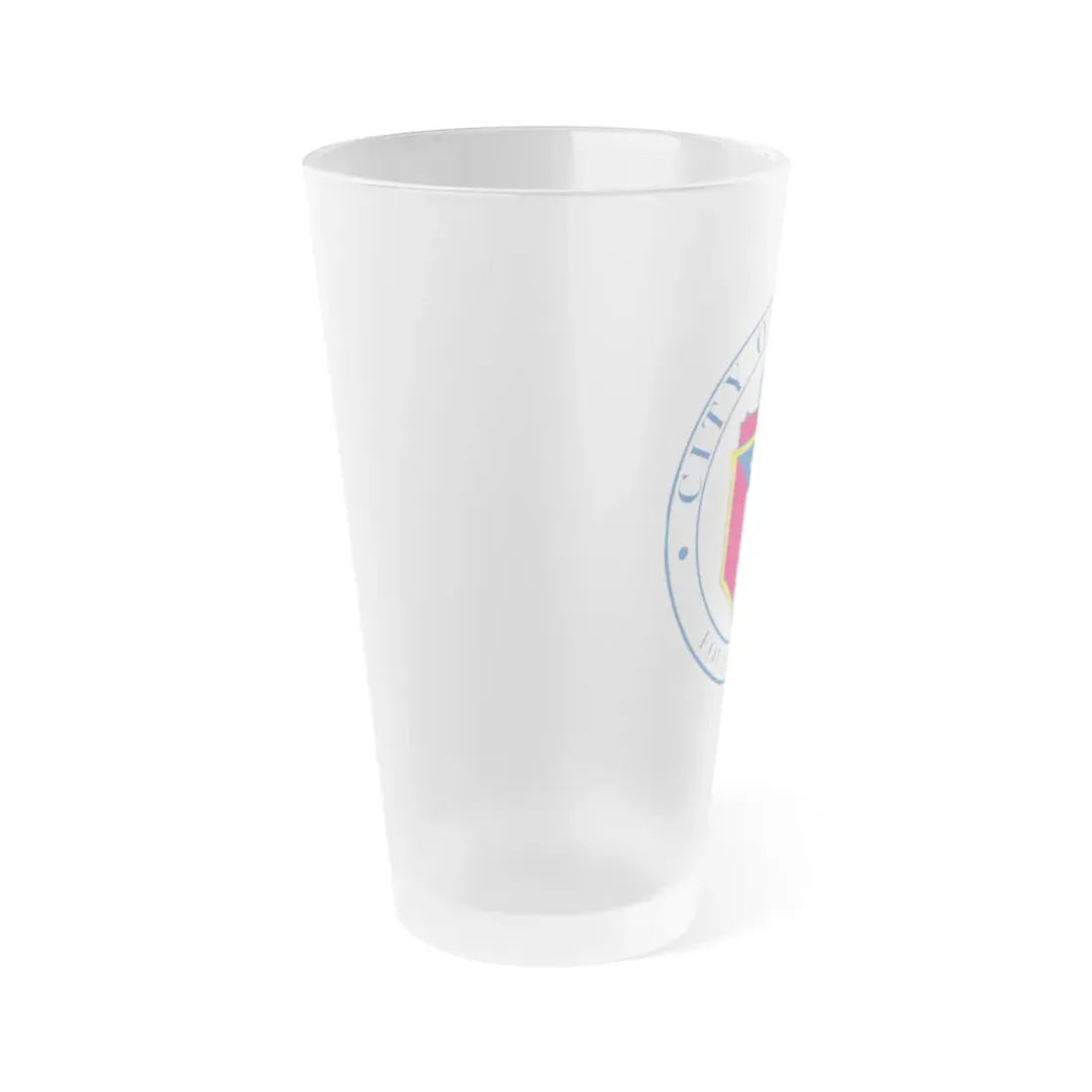 Seal of Austin TX - Frosted Pint Glass 16oz - Go Mug Yourself