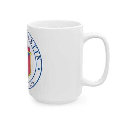 Seal of Austin TX - White Coffee Mug - Go Mug Yourself