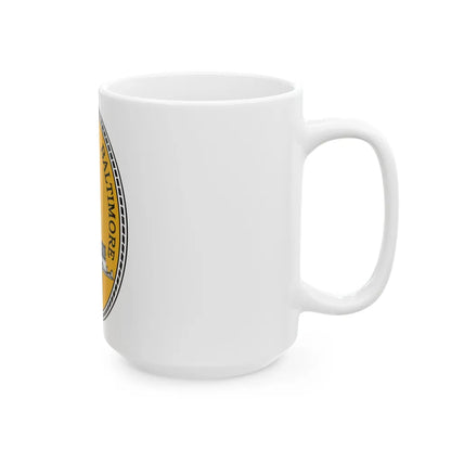 Seal of Baltimore Maryland - White Coffee Mug-Go Mug Yourself