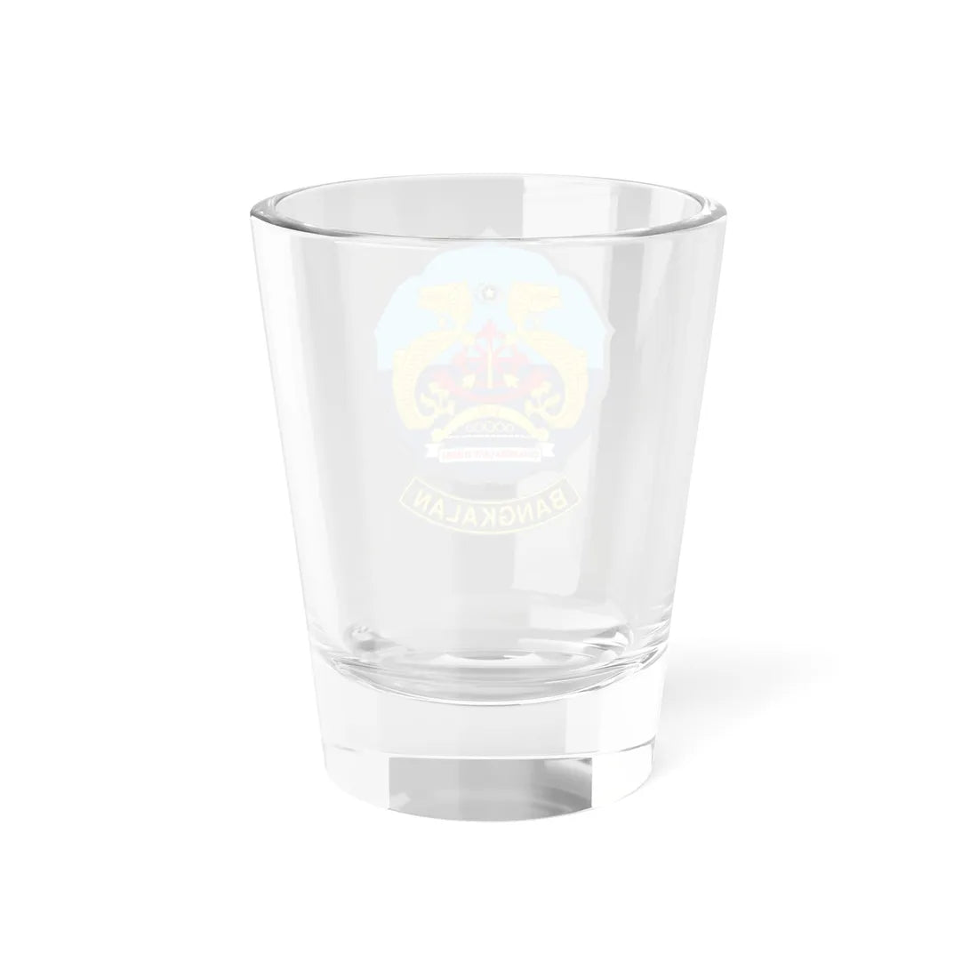 Seal of Bangkalan Regency (Indonesia) (Coat of Arms) Shot Glass 1.5oz - Go Mug Yourself