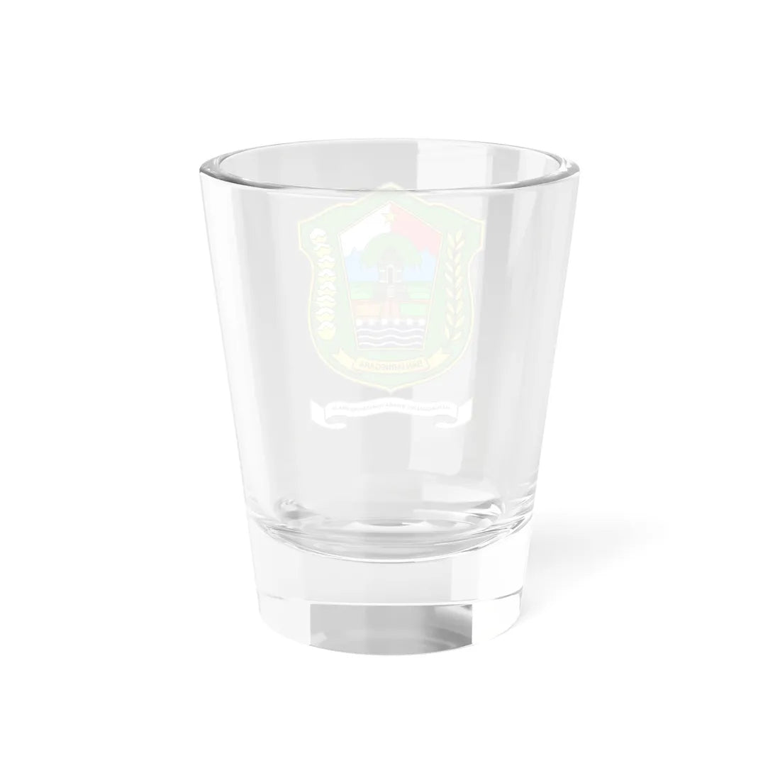 Seal of Banjarnegara Regency 2022 (Indonesia) (Coat of Arms) Shot Glass 1.5oz - Go Mug Yourself