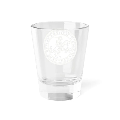 Seal of Belarusian Central Council (Belarus) (Coat of Arms) Shot Glass 1.5oz - Go Mug Yourself