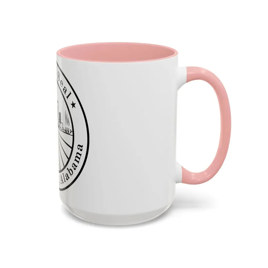 Seal of Birmingham Alabama - Accent Coffee Mug - Go Mug Yourself