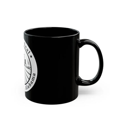 Seal of Birmingham Alabama - Black Coffee Mug-Go Mug Yourself