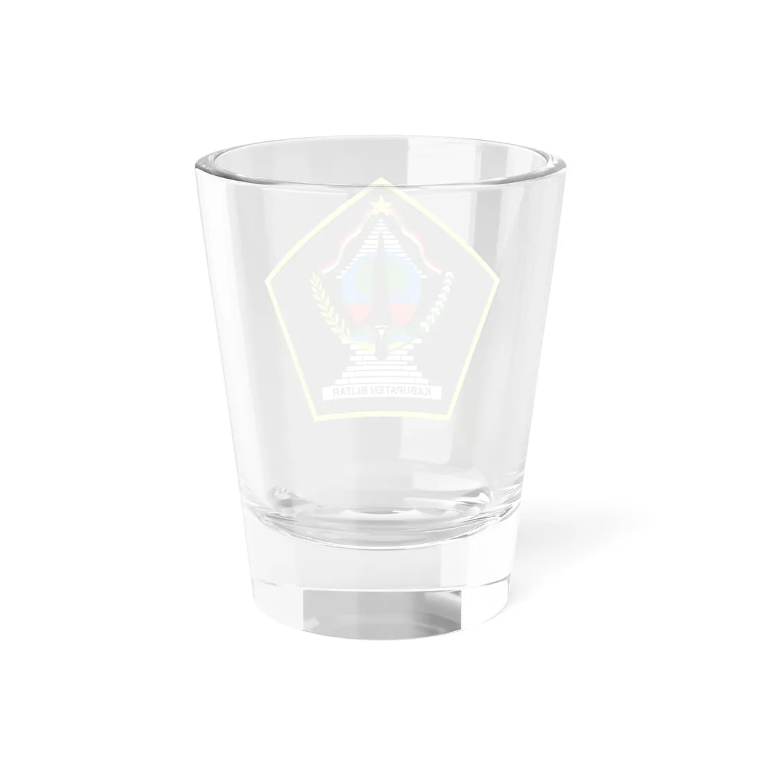 Seal of Blitar Regency (Indonesia) (Coat of Arms) Shot Glass 1.5oz - Go Mug Yourself