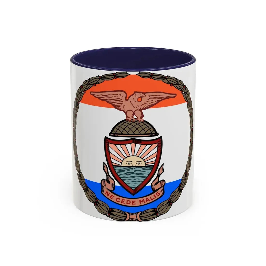 Seal of Borough of the Bronx - Accent Coffee Mug 11oz Navy - Go Mug Yourself