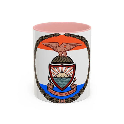 Seal of Borough of the Bronx - Accent Coffee Mug 11oz Pink - Go Mug Yourself