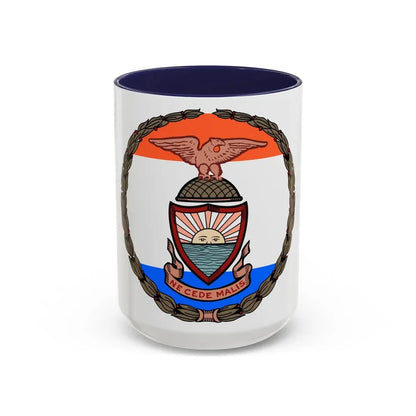 Seal of Borough of the Bronx - Accent Coffee Mug 15oz Navy - Go Mug Yourself