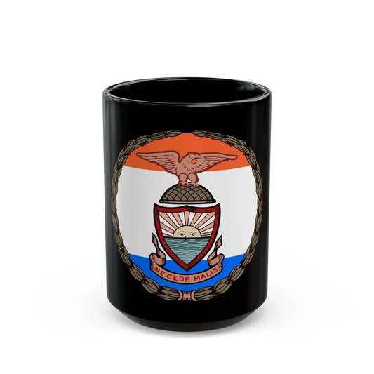 Seal of Borough of the Bronx - Black Coffee Mug 15oz - Go Mug Yourself