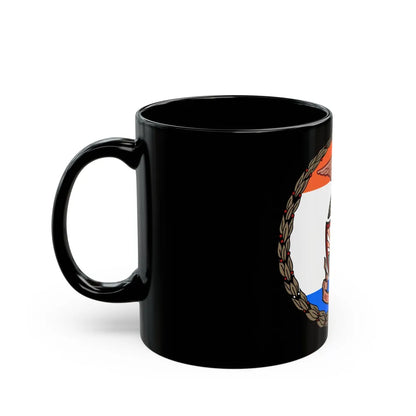 Seal of Borough of the Bronx - Black Coffee Mug-Go Mug Yourself