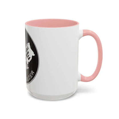 Seal of Boulder Colorado - Accent Coffee Mug - Go Mug Yourself