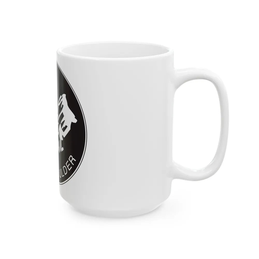 Seal of Boulder Colorado - White Coffee Mug-Go Mug Yourself