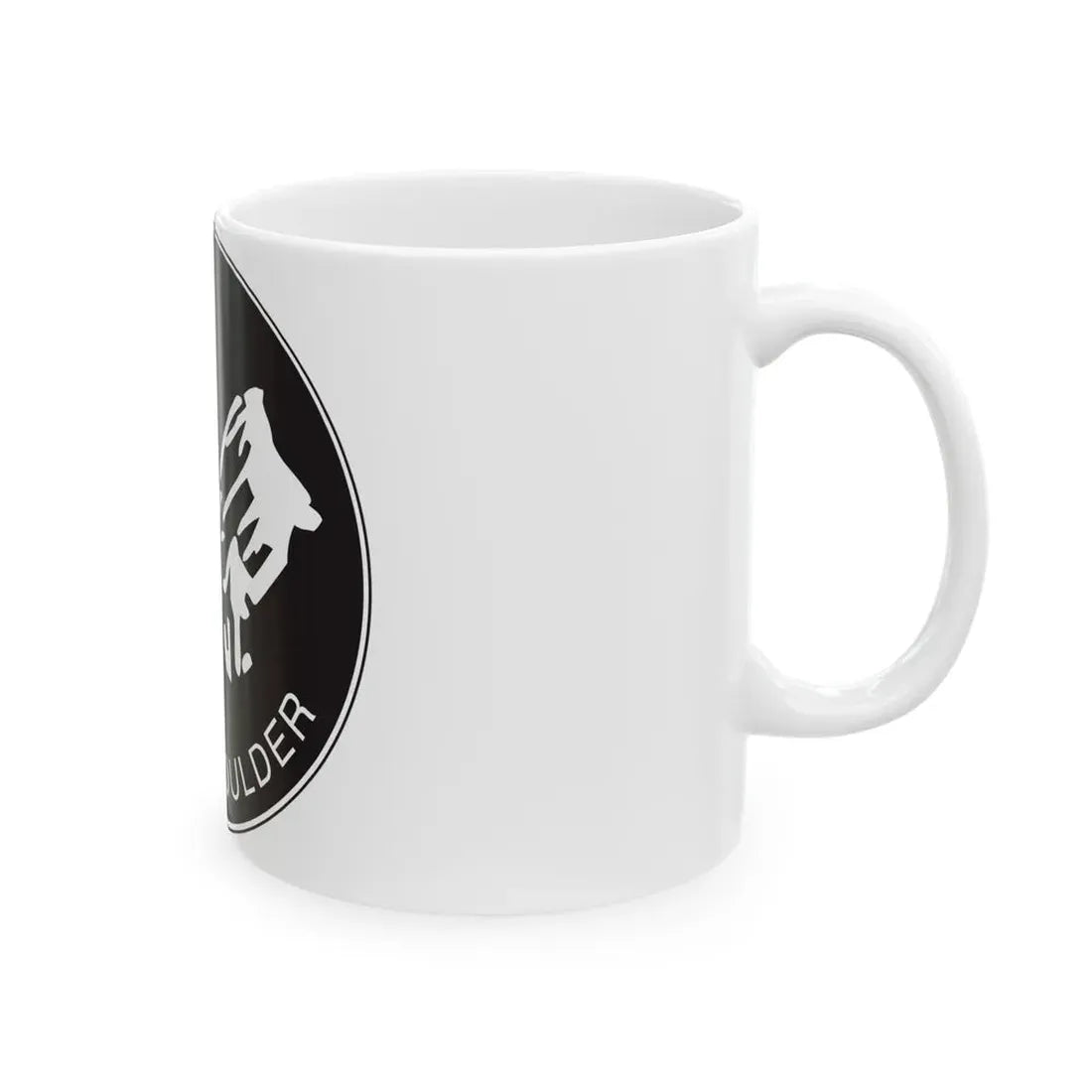 Seal of Boulder Colorado - White Coffee Mug - Go Mug Yourself