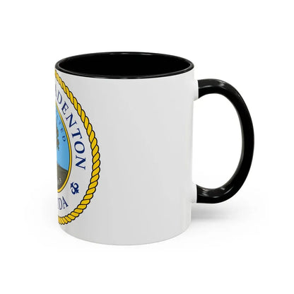 Seal of Bradenton Florida - Accent Coffee Mug - Go Mug Yourself