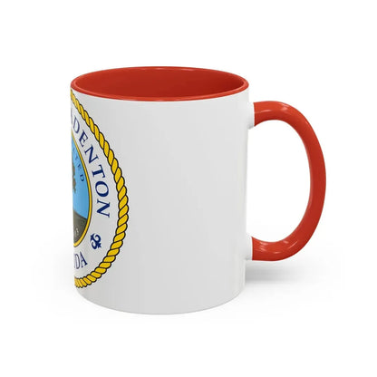 Seal of Bradenton Florida - Accent Coffee Mug - Go Mug Yourself