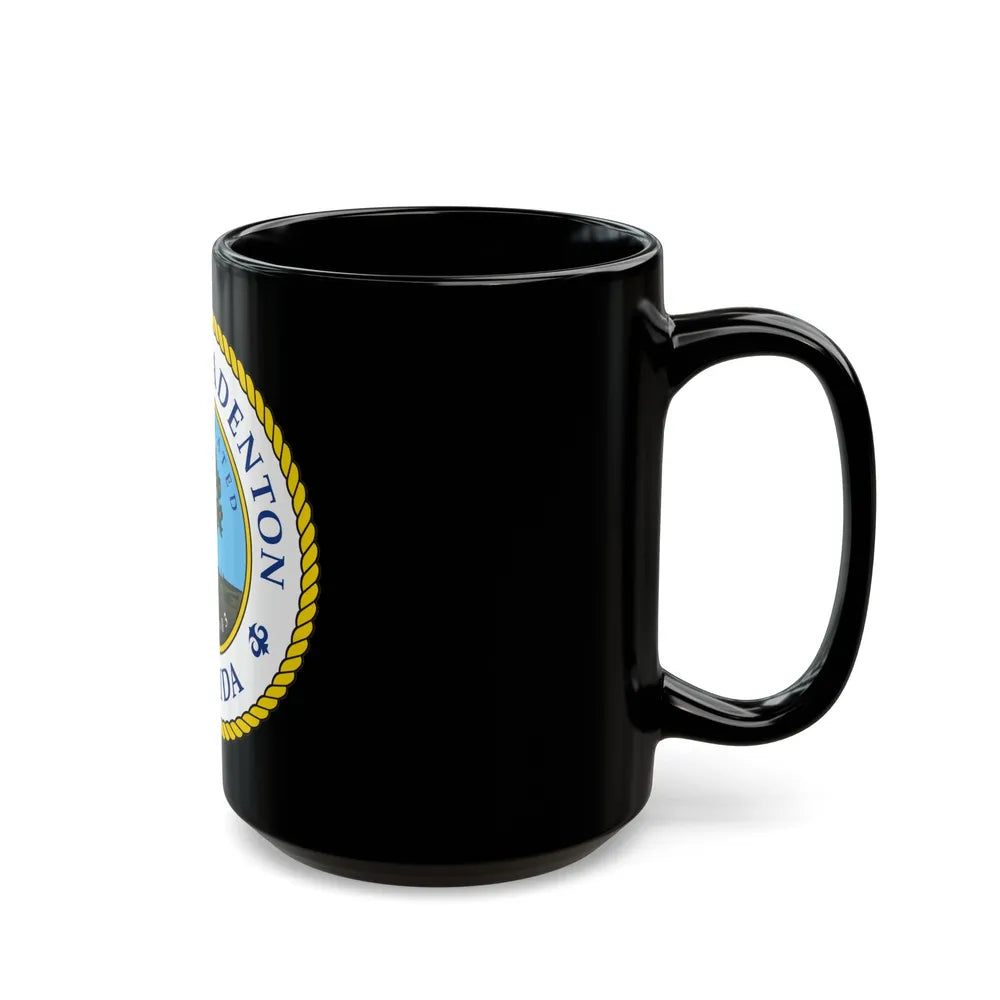 Seal of Bradenton Florida - Black Coffee Mug-Go Mug Yourself