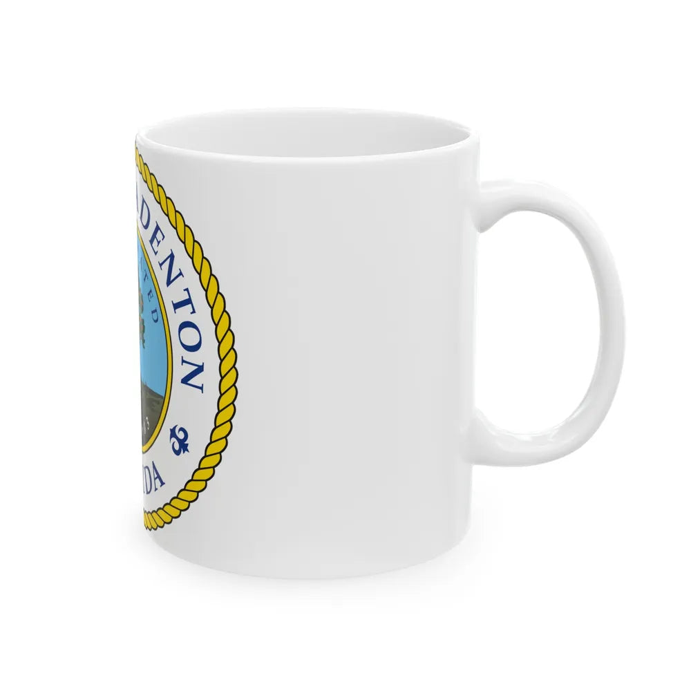 Seal of Bradenton Florida - White Coffee Mug-Go Mug Yourself