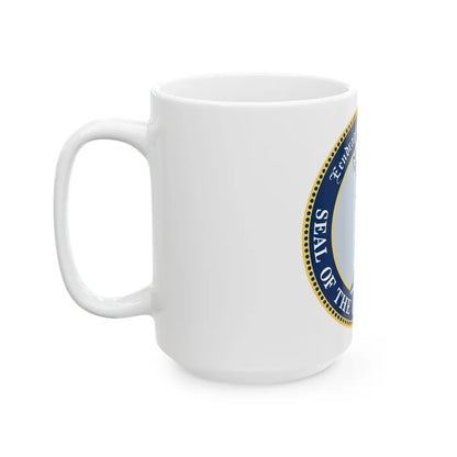 Seal of Brooklyn New York - White Coffee Mug-Go Mug Yourself