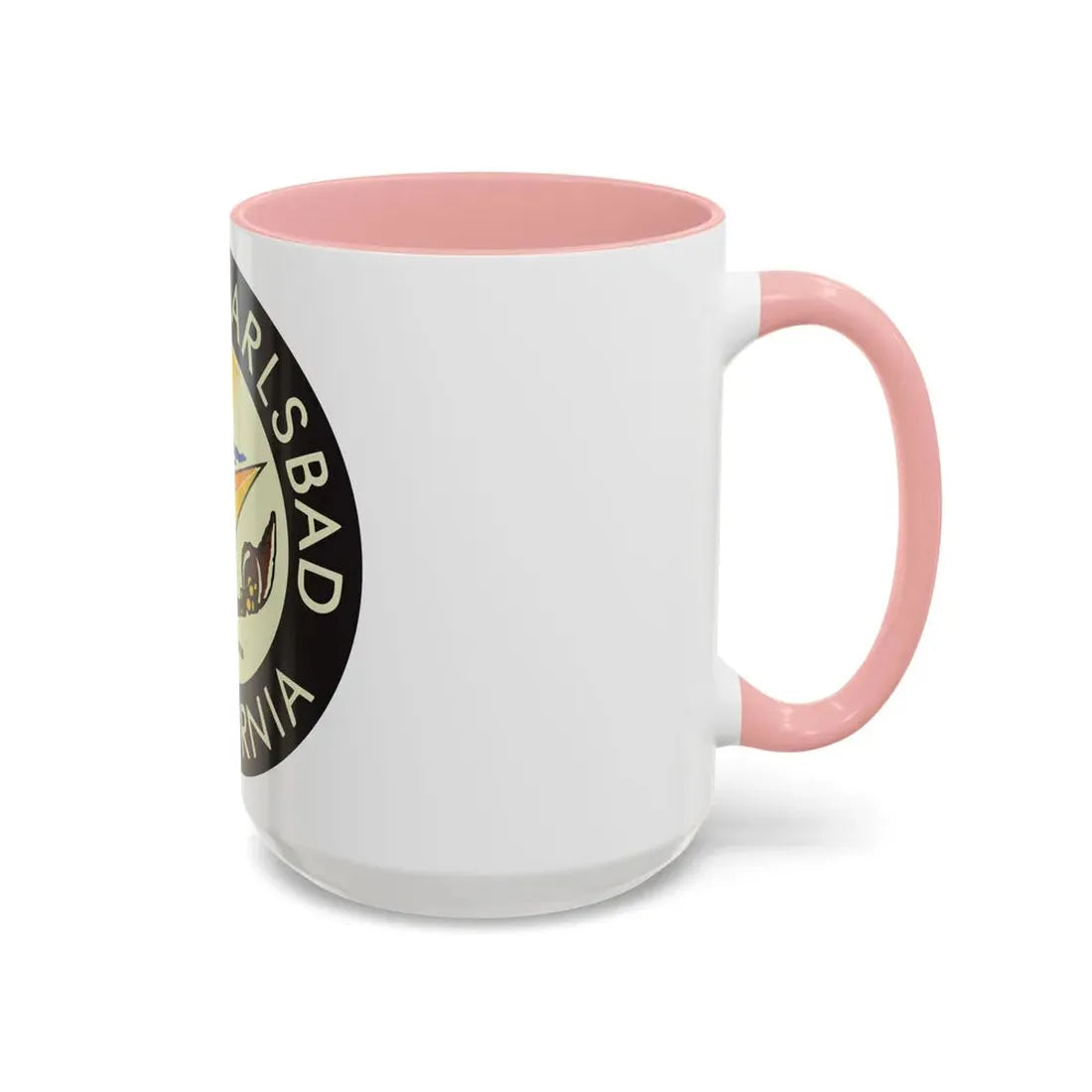 Seal of Carlsbad California - Accent Coffee Mug - Go Mug Yourself