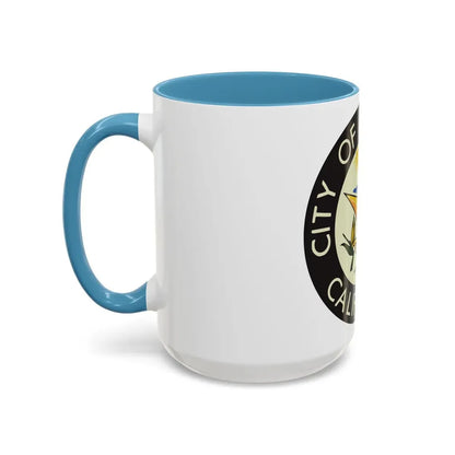 Seal of Carlsbad California - Accent Coffee Mug - Go Mug Yourself