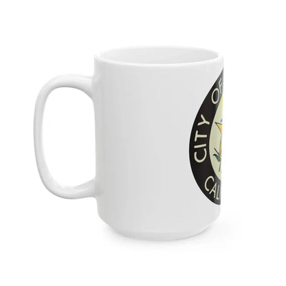 Seal of Carlsbad California - White Coffee Mug - Go Mug Yourself