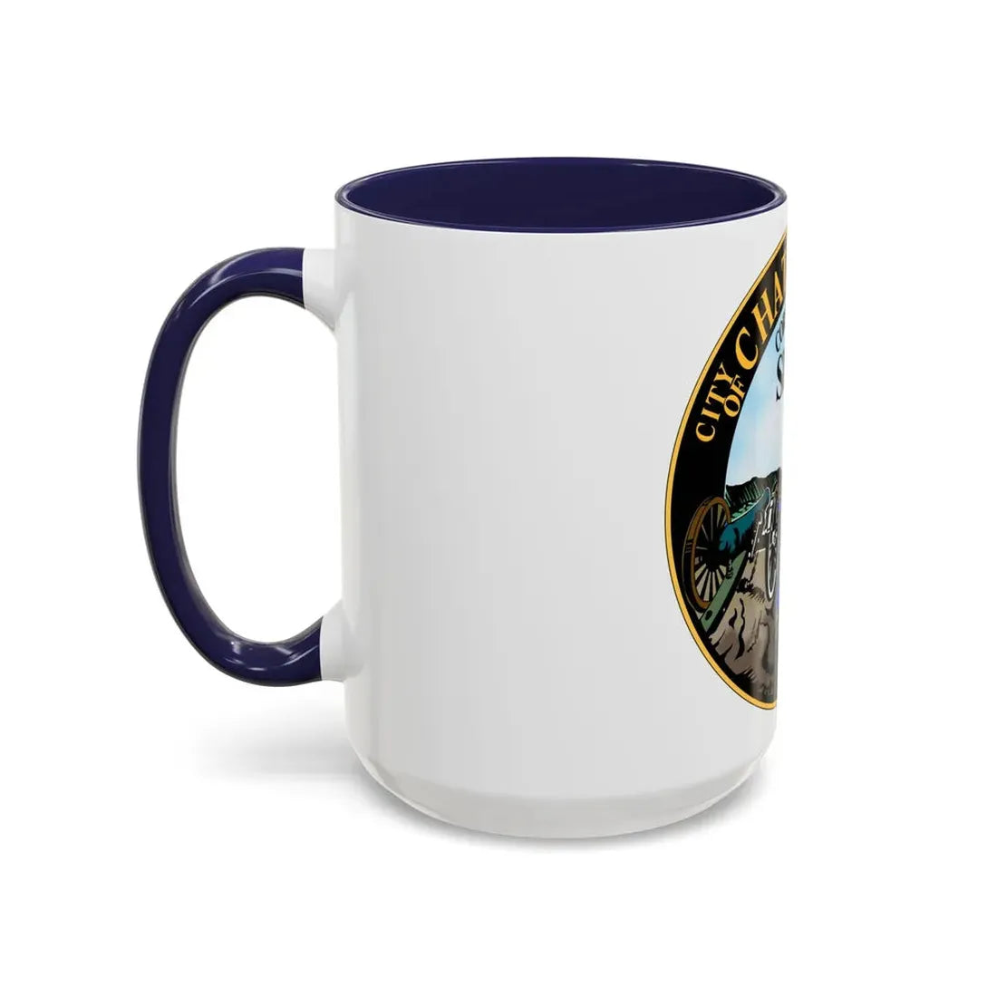 Seal of Chattanooga Tennessee - Accent Coffee Mug - Go Mug Yourself