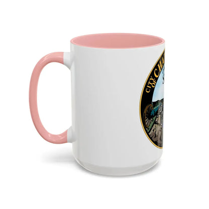 Seal of Chattanooga Tennessee - Accent Coffee Mug - Go Mug Yourself