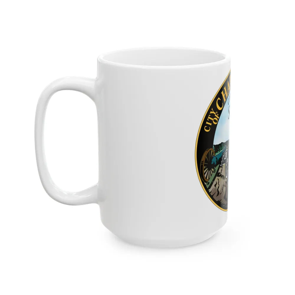 Seal of Chattanooga Tennessee - White Coffee Mug-Go Mug Yourself