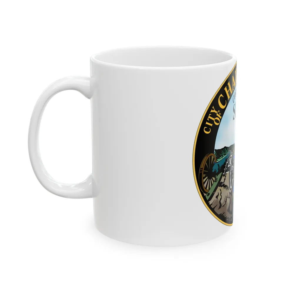 Seal of Chattanooga Tennessee - White Coffee Mug-Go Mug Yourself