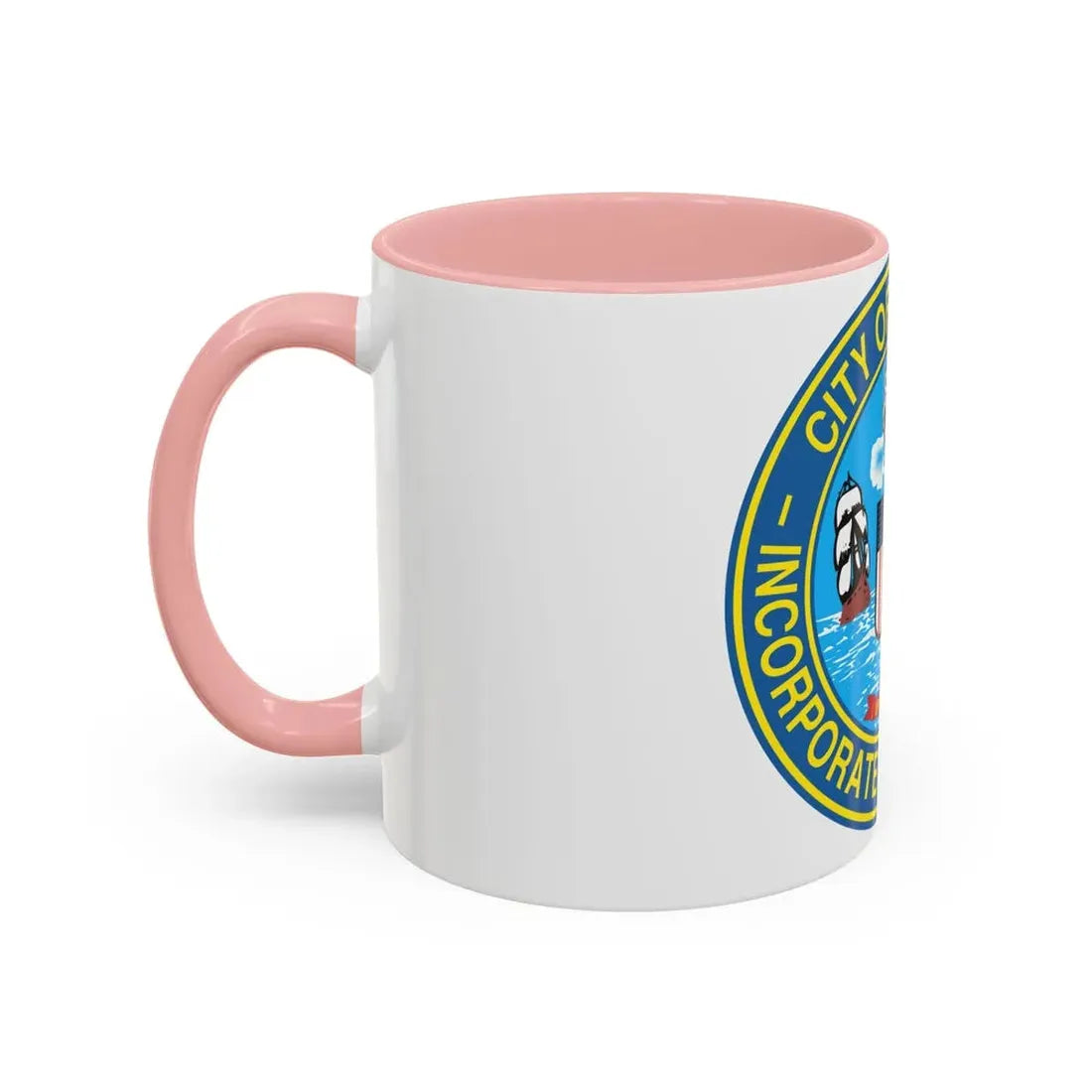 Seal of Chicago Illinois - Accent Coffee Mug - Go Mug Yourself