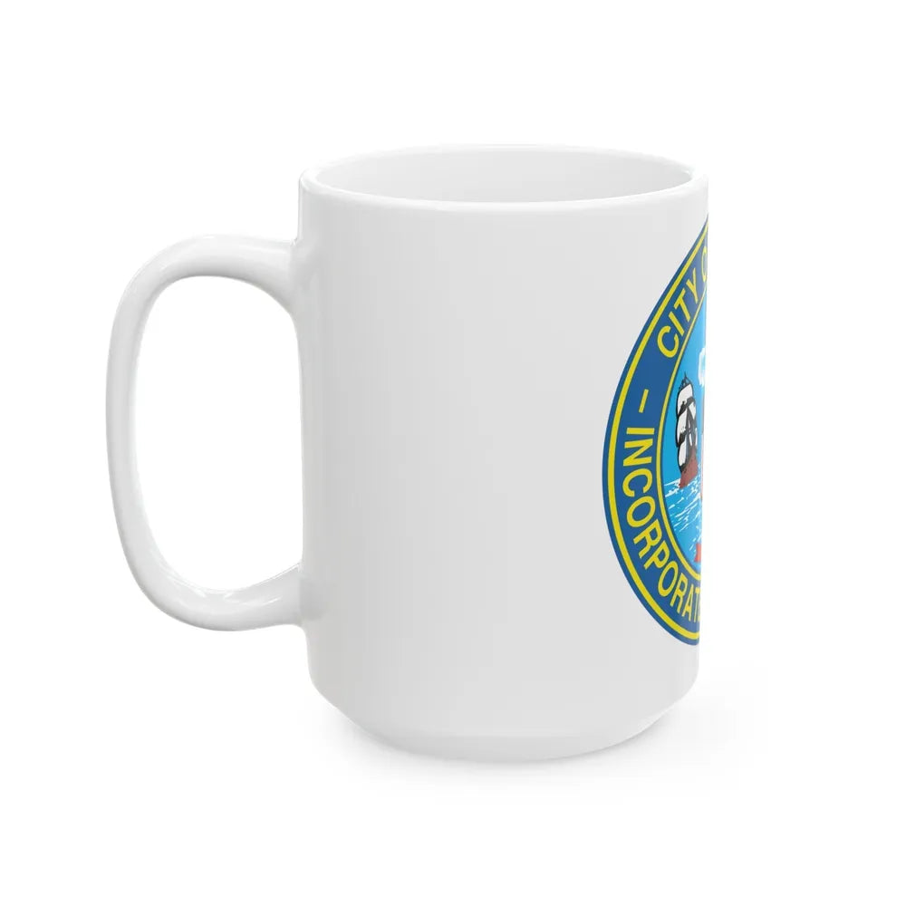 Seal of Chicago Illinois - White Coffee Mug-Go Mug Yourself