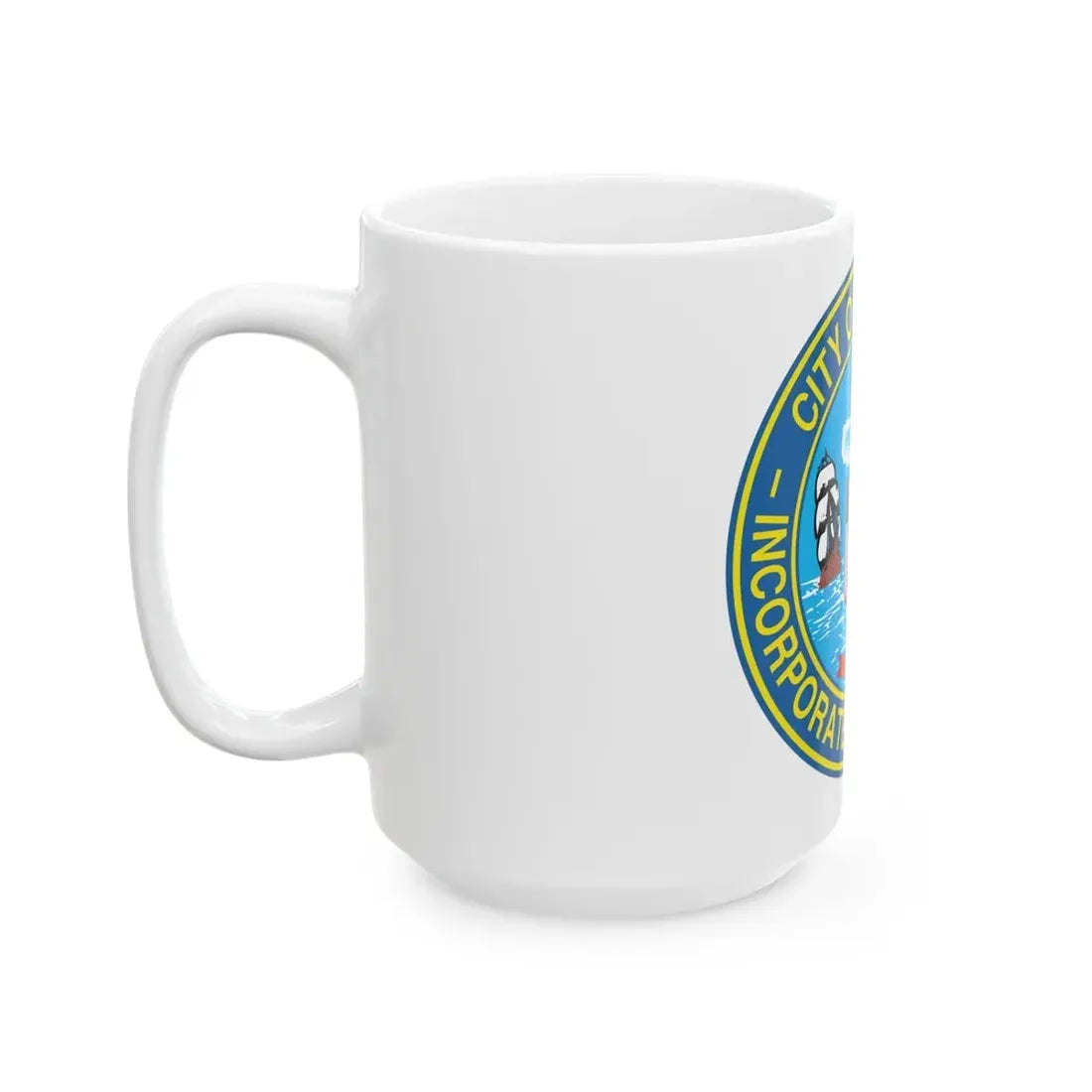 Seal of Chicago Illinois - White Coffee Mug - Go Mug Yourself